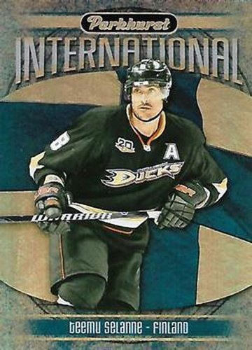 #PI-15 Teemu Selanne - Anaheim Ducks - 2017-18 Parkhurst - Parkhurst International Hockey