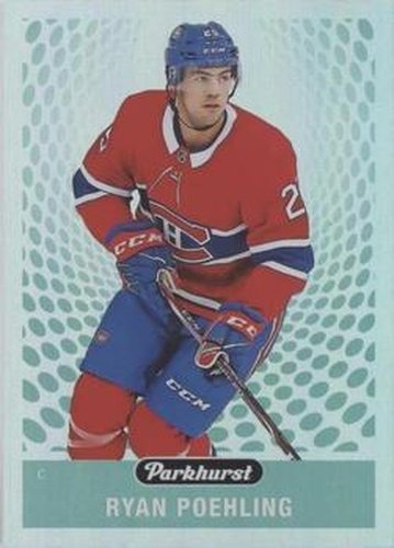 #PK-29 Ryan Poehling - Montreal Canadiens - 2019-20 Parkhurst - Parkies Hockey