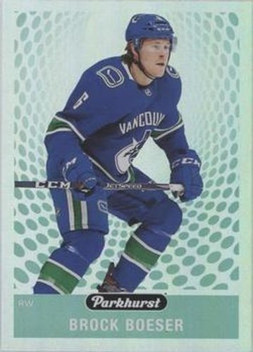 #PK-38 Brock Boeser - Vancouver Canucks - 2019-20 Parkhurst - Parkies Hockey