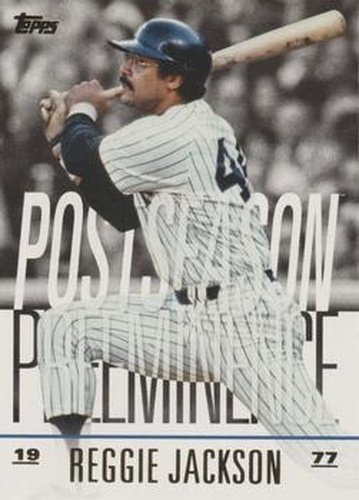 #PO-10 Reggie Jackson - New York Yankees - 2018 Topps Update - Postseason Preeminence Baseball