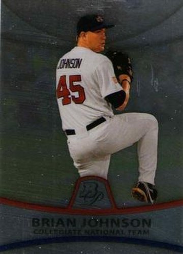 #PP38 Brian Johnson - USA - 2010 Bowman Platinum - Prospects Baseball