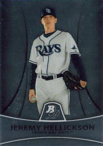 #PP3 Jeremy Hellickson - Tampa Bay Rays - 2010 Bowman Platinum - Prospects Baseball