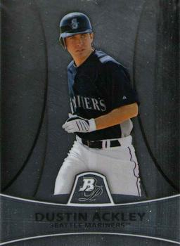 #PP6 Dustin Ackley - Seattle Mariners - 2010 Bowman Platinum - Prospects Baseball