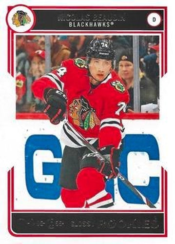 #R-10 Nicolas Beaudin - Chicago Blackhawks - 2020-21 O-Pee-Chee Glossy Rookies Hockey