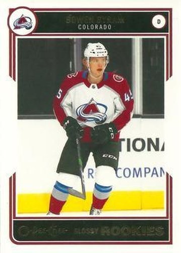 #R-13 Bowen Byram - Colorado Avalanche - 2020-21 O-Pee-Chee Glossy Rookies Hockey