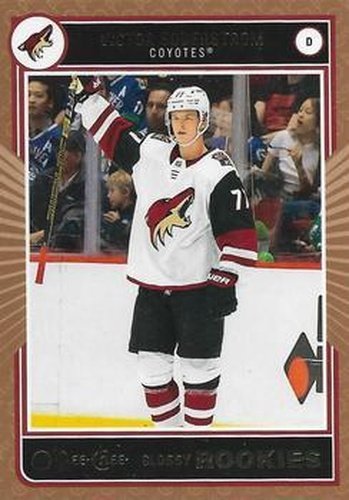 #R-18 Victor Soderstrom - Arizona Coyotes - 2020-21 O-Pee-Chee Glossy Rookies Bronze Hockey