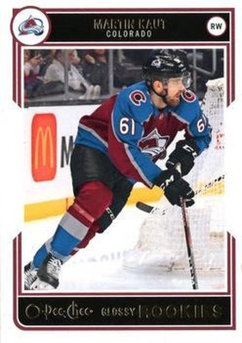 #R-7 Martin Kaut - Colorado Avalanche - 2020-21 O-Pee-Chee Glossy Rookies Hockey