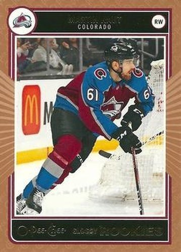 #R-7 Martin Kaut - Colorado Avalanche - 2020-21 O-Pee-Chee Glossy Rookies Bronze Hockey