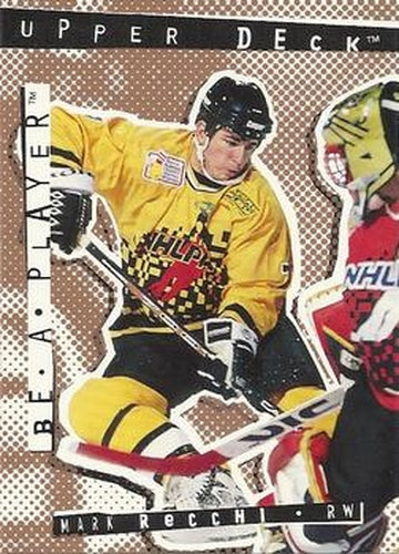#R18 Mark Recchi - Montreal Canadiens - 1994-95 Upper Deck Be a Player Hockey