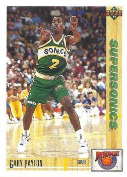 #R1 Gary Payton - Seattle SuperSonics - 1991-92 Upper Deck - Rookie Standouts Basketball