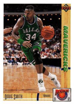 #R31 Doug Smith - Dallas Mavericks - 1991-92 Upper Deck - Rookie Standouts Basketball