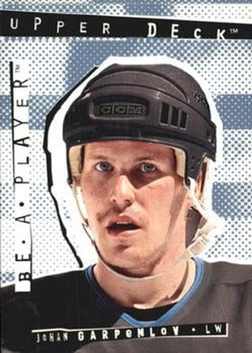 #R38 Johan Garpenlov - San Jose Sharks - 1994-95 Upper Deck Be a Player Hockey