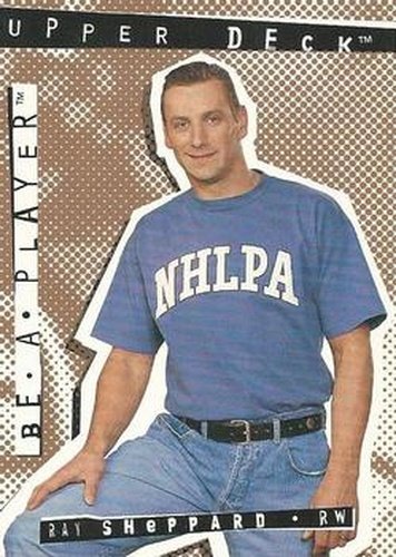 #R54 Ray Sheppard - Detroit Red Wings - 1994-95 Upper Deck Be a Player Hockey