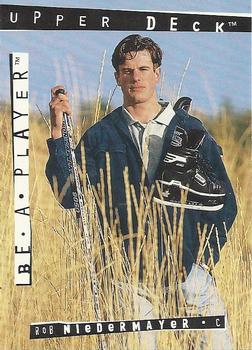 #R55 Rob Niedermayer - Florida Panthers - 1994-95 Upper Deck Be a Player Hockey