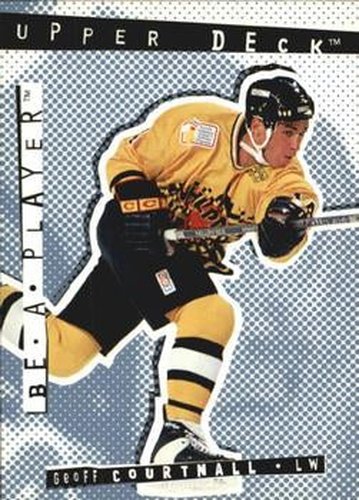 #R6 Geoff Courtnall - Vancouver Canucks - 1994-95 Upper Deck Be a Player Hockey