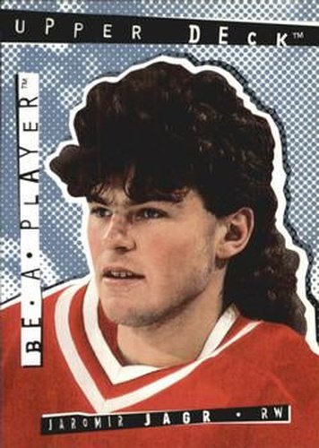 #R63 Jaromir Jagr - Pittsburgh Penguins - 1994-95 Upper Deck Be a Player Hockey