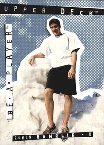 #R9 Roman Hamrlik - Tampa Bay Lightning - 1994-95 Upper Deck Be a Player Hockey