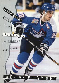 #R95 Luc Robitaille - Pittsburgh Penguins - 1994-95 Upper Deck Be a Player Hockey