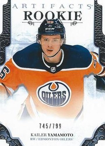 #192 Kailer Yamamoto - Edmonton Oilers - 2017-18 Upper Deck Artifacts Hockey