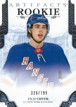 #200 Filip Chytil - New York Rangers - 2017-18 Upper Deck Artifacts Hockey