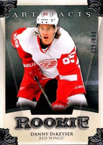 #210 Danny DeKeyser - Detroit Red Wings - 2013-14 Upper Deck Artifacts Hockey