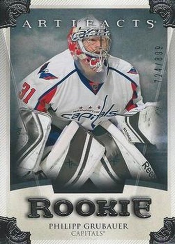 #229 Philipp Grubauer - Washington Capitals - 2013-14 Upper Deck Artifacts Hockey