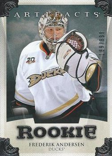 #234 Frederik Andersen - Anaheim Ducks - 2013-14 Upper Deck Artifacts Hockey