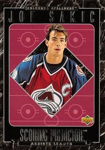 #RR14 Joe Sakic - Colorado Avalanche - 1995-96 Upper Deck - Predictors Retail Exchange Hockey