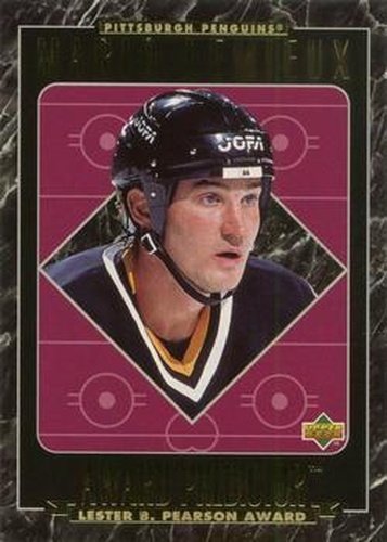 #RR42 Mario Lemieux - Pittsburgh Penguins - 1995-96 Upper Deck - Predictors Retail Exchange Hockey