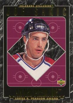 #RR45b Joe Sakic - Colorado Avalanche - 1995-96 Upper Deck - Predictors Retail Exchange Hockey