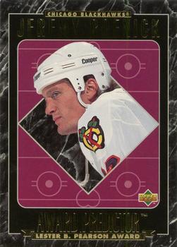 #RR47 Jeremy Roenick - Chicago Blackhawks - 1995-96 Upper Deck - Predictors Retail Exchange Hockey