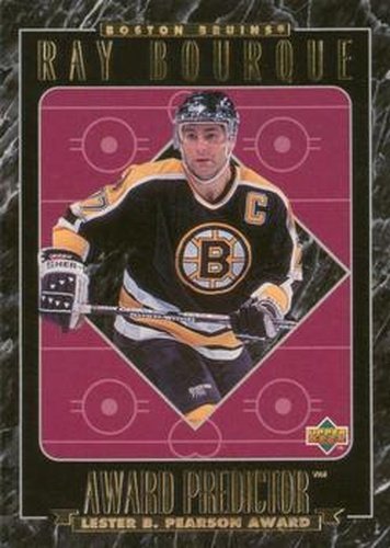 #RR48 Ray Bourque - Boston Bruins - 1995-96 Upper Deck - Predictors Retail Exchange Hockey