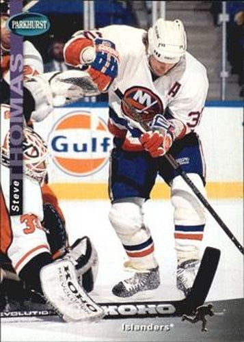 #SE102 Steve Thomas - New York Islanders - 1994-95 Parkhurst SE Hockey