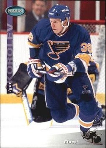 #SE156 Igor Korolev - St. Louis Blues - 1994-95 Parkhurst SE Hockey