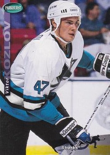 #SE159 Viktor Kozlov - San Jose Sharks - 1994-95 Parkhurst SE Hockey