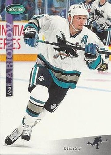 #SE164 Igor Larionov - San Jose Sharks - 1994-95 Parkhurst SE Hockey