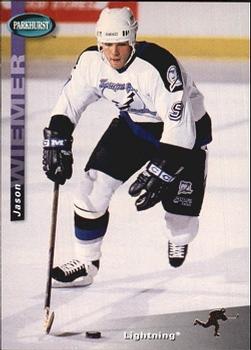 #SE172 Jason Wiemer - Tampa Bay Lightning - 1994-95 Parkhurst SE Hockey