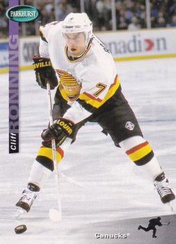 #SE188 Cliff Ronning - Vancouver Canucks - 1994-95 Parkhurst SE Hockey