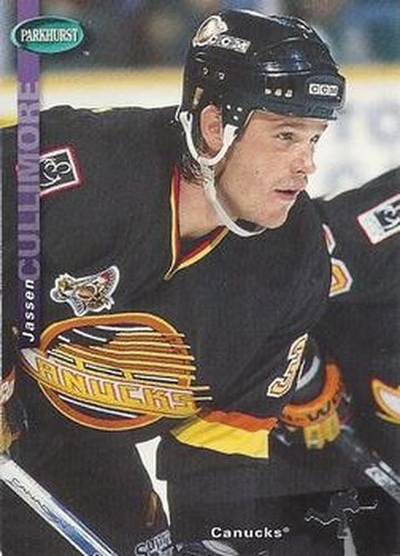 #SE191 Jassen Cullimore - Vancouver Canucks - 1994-95 Parkhurst SE Hockey