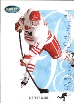 #SE257 Jeff Ware - Canada - 1994-95 Parkhurst SE Hockey