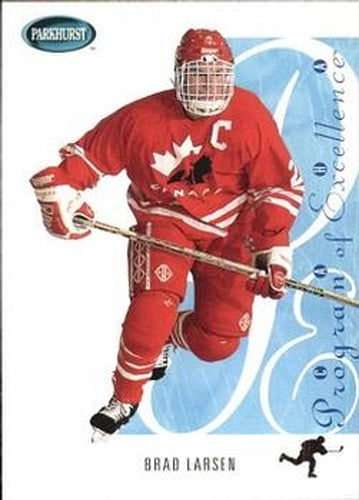 #SE269 Brad Larsen - Canada - 1994-95 Parkhurst SE Hockey