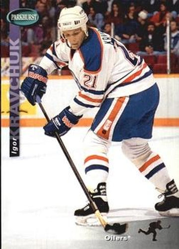 #SE58 Igor Kravchuk - Edmonton Oilers - 1994-95 Parkhurst SE Hockey