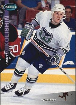 #SE72 Andrei Nikolishin - Hartford Whalers - 1994-95 Parkhurst SE Hockey