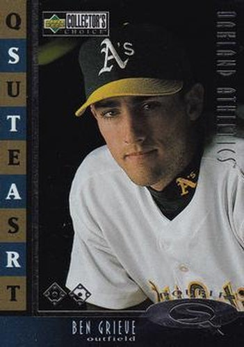 #SQ23 Ben Grieve - Oakland Athletics - 1998 Collector's Choice - StarQuest Double Baseball
