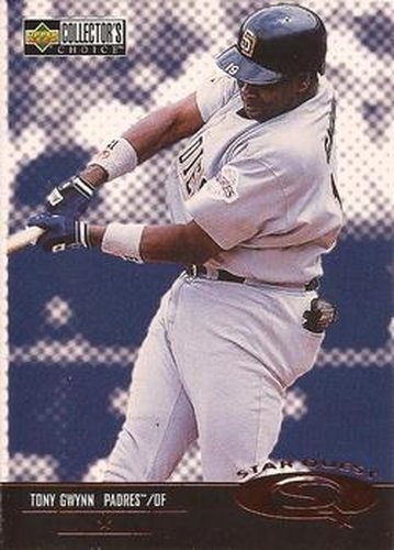 #SQ43 Tony Gwynn - San Diego Padres - 1998 Collector's Choice - StarQuest Baseball