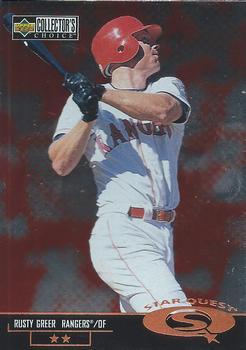 #SQ49 Rusty Greer - Texas Rangers - 1998 Collector's Choice - StarQuest Baseball