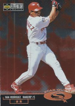 #SQ64 Ivan Rodriguez - Texas Rangers - 1998 Collector's Choice - StarQuest Baseball