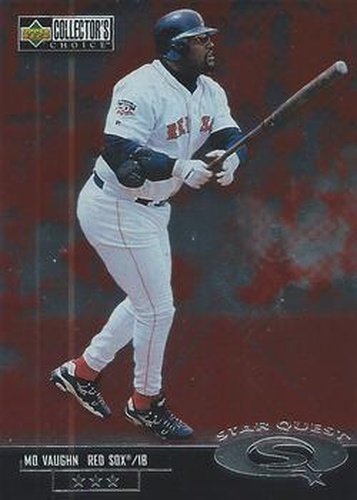#SQ72 Mo Vaughn - Boston Red Sox - 1998 Collector's Choice - StarQuest Baseball