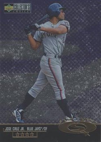 #SQ81 Jose Cruz Jr. - Toronto Blue Jays - 1998 Collector's Choice - StarQuest Baseball
