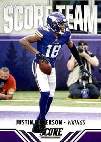 #ST17 Justin Jefferson - Minnesota Vikings - 2021 Score - Score Team Football